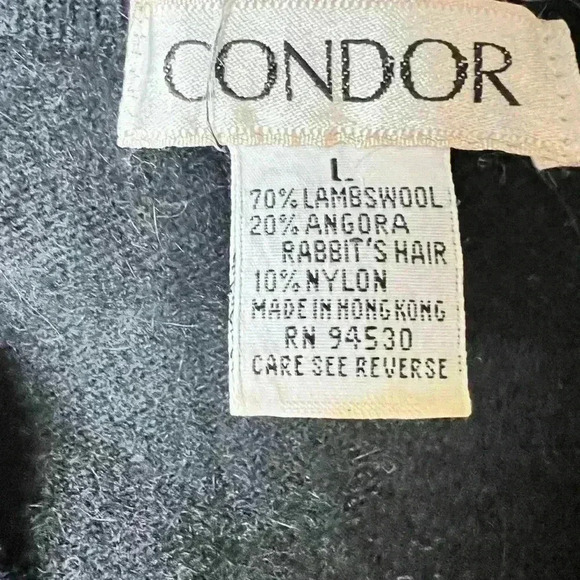 Condor Lambswool Angora Rabbit’s Hair Vest. - Picture 5 of 5